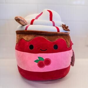 NWT - Maude, The Cranberry Mocha, Holiday 2024 Plush Squishmallow, 11”